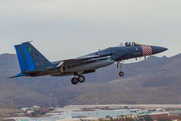 Maniobras militares Ocean Sky 19 en Canarias (Foto Antonio Rico)